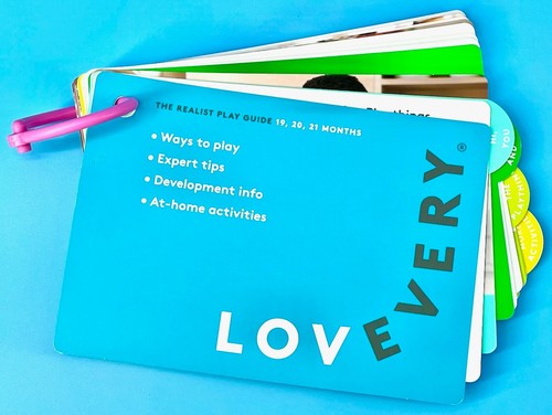 Lovevery The Realist Play Guide Montessori Activity Book 19, 20, 21 Months