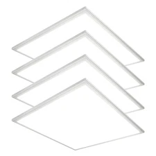 Case of 4 - 2x2 LED Flat Panel Light - 30W - 35K/40K/50K - LumeGen