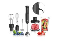 Rosewill 6-in-1 Multi-Speed Cordless Rechargeable Immersion Hand Blender,  Heavy