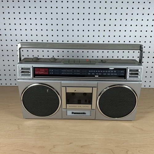 Panasonic RX-4920 Boom Box Portable Cassette Player Radio Tested Works Great