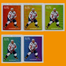 Alex Ovechkin 2025-26 Upper Deck Allure Color Flow Complete set Full Rainbow