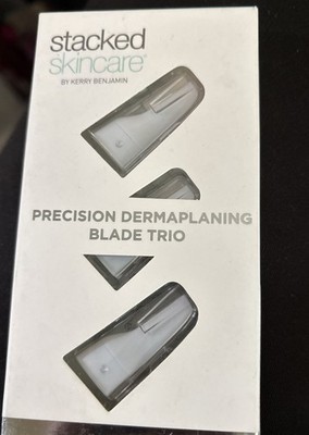 Replacement Dermaplaning Blades - 3 Pack Refill for Stacked Skincare Refill