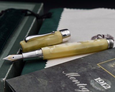 MONTEGRAPPA 1912 The Symphony Collection Parchment Celluloid