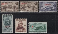 WC1_35385 TRIESTE FTT. Small lot of 1950 stamps. MNH