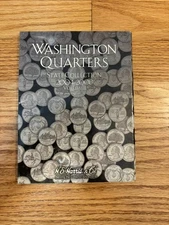 He Harris Statehood Washington Quarters #2 Coin Folder 2004-2008 Album Book