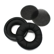 Sennheiser HD25 Black Synthetic Leather Pads Earpads HD25SP HD25-13