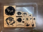 Stampin Up Wood Mount Set ~ Cottage Rose