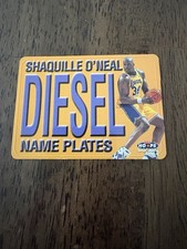 1999-00 Hoops Skybox Shaq O’Neal  Name Plates # 10 NP