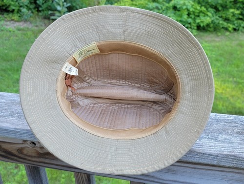 Vintage L.L. Bean United Hatters Cap & Millinery Workers Fishing Outdoor Hat - Picture 6 of 8