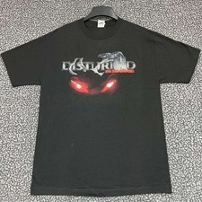 Vintage Disturbed Band Shirt Large Alstyle Short Sleeve Crew Neck Deadstock New