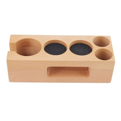 Fayelume Tamping Station, Tamper Wooden L 12 Inch 144 Outlet Holes - product listing photo
