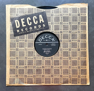 78 rpm Bill Haley - Razzle Dazzle / Two Hound Dogs - US Decca
