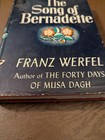 The Song Of Bernadette Rare Author Franz Werfel Signed high end  — photo 3