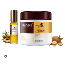 hair system Damaged Hair Repair Mask Plus Moroccan Argan Oil Treatment