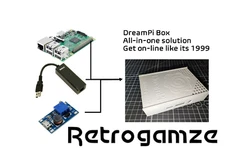 Sega Dreamcast DreamPi Box (all in 1)  NTSC PAL 9v 18v Line Voltage Inducer LVI