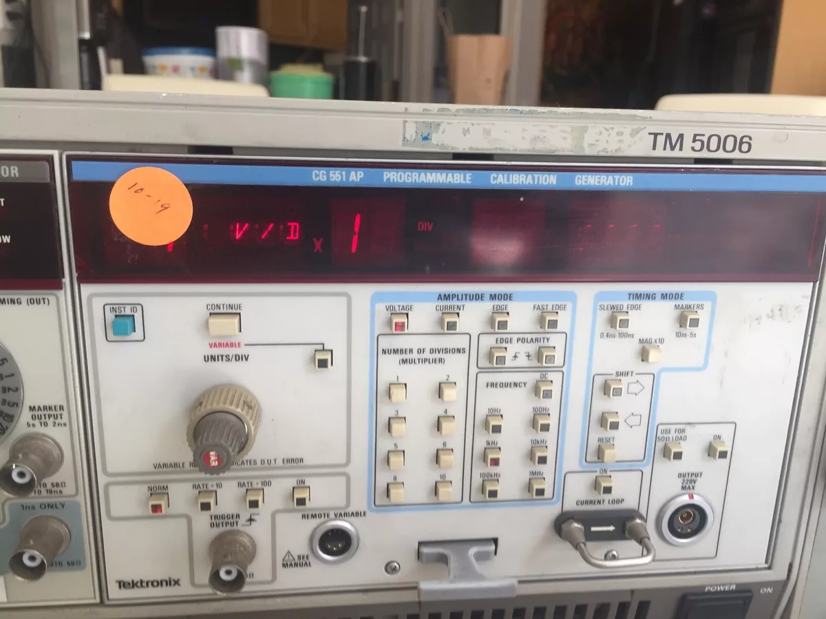 入荷中 Tektronix DC5010 AA5001 SG5010 TM5006 アマチュア無線