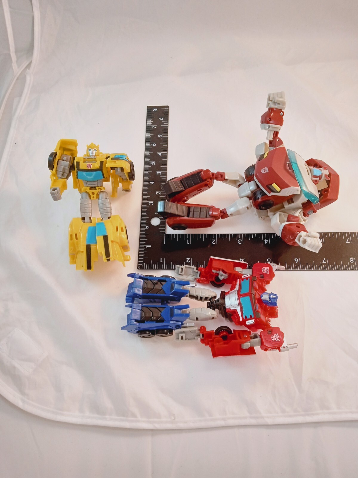 transformers lot collectible Of Parts And Some Complete  optimal Optimus Prime