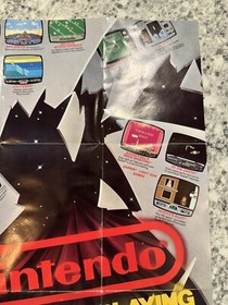 2 Nintendo NES Poster Insert Now You&rsquo;re Playing With Power Satellite Four Score