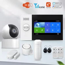 Wireless WIFI GSM Home Security With Motion Detector Sensor Burglar Alarm System