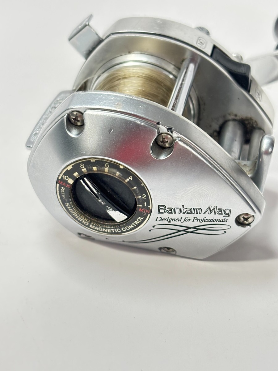 Shimano Bantam Mag 201Sg Vintage Reel Left Hand Made In