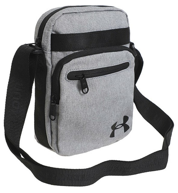 Under Armour Cross Body Bags Messenger Gray Running Casual GYM Bag