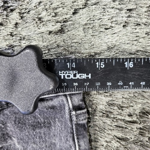 Jeans Levi's Premium Ribcage dritto alla caviglia donna 28 nero antracite Big E denim - Foto 7 di 22