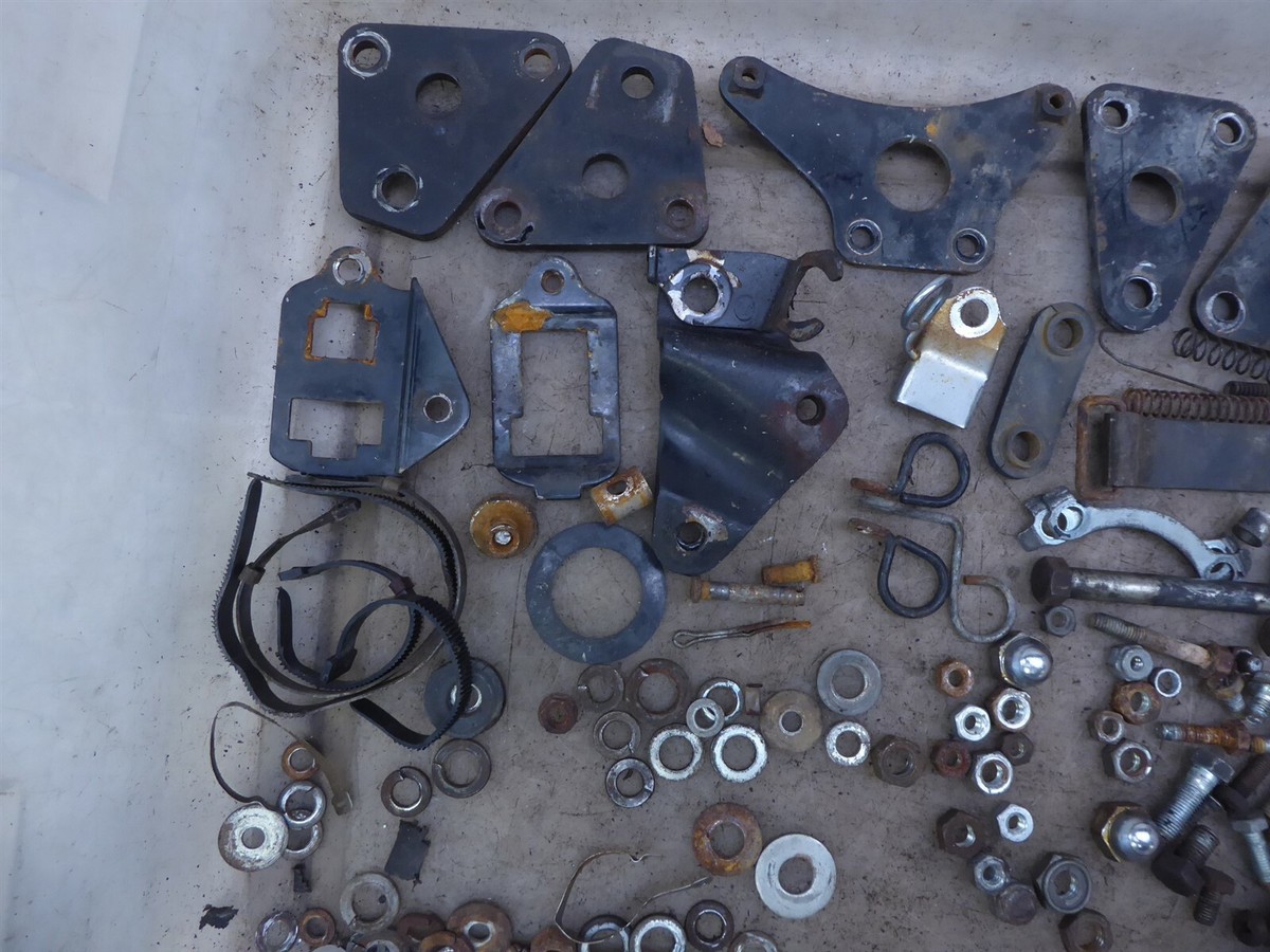 1976 Kawasaki KZ400 OHC K767) misc bike bolts parts mounts