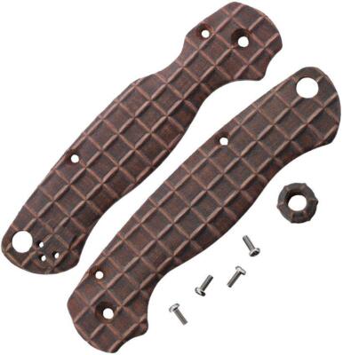 Chroma Scales For Spyderco Paramilitary 2 Knife Nylon PA12 Wood-Coffers Design