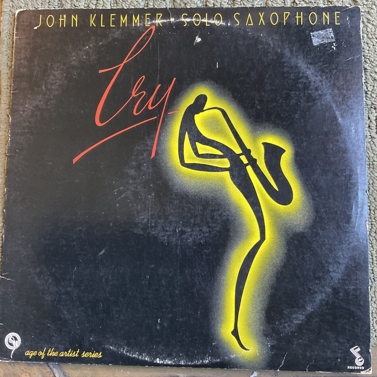 John Klemmer/Solo Saxophone Cry/ABC/ Orig Inn EX/VG Poly Album