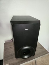 RCA RT2770 Home Theater Subwoofer Only Black Tested to 8 Ohms Impedance