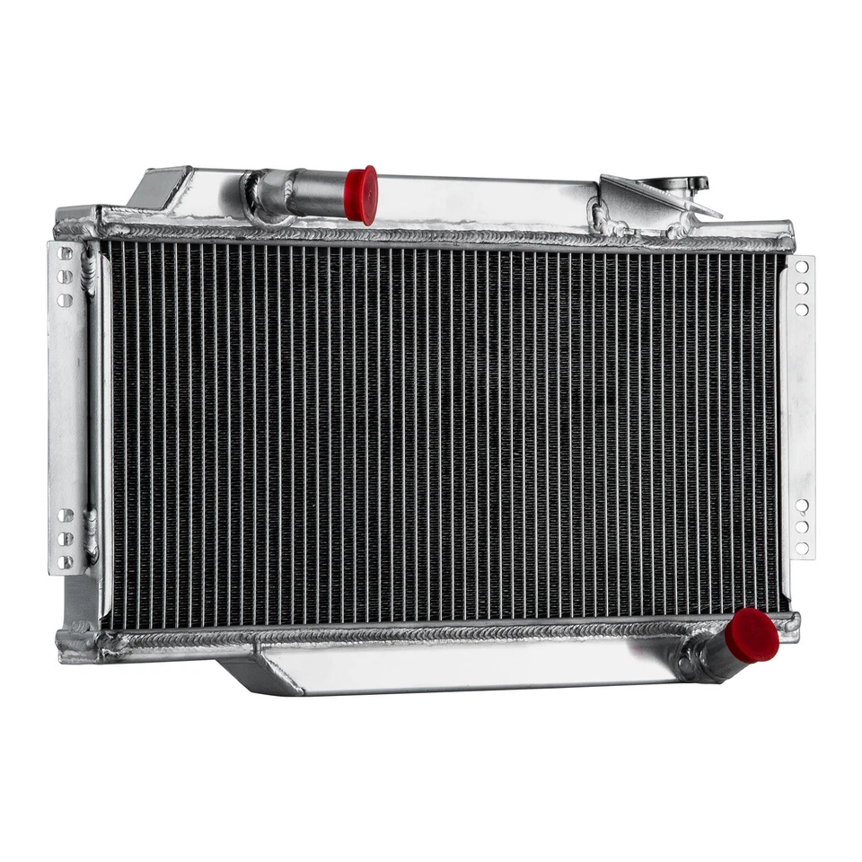 2 file radiatore alluminio per Triumph Spitfire MK3 MK4 1500 1964-1980 1965 1966 - Immagine 2 di 4