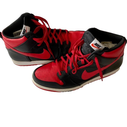 nike dunk high cmft bred