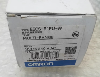 NEW OMRON Temperature Controller Multi-Range E5CS-R1PU-W 100-240VAC