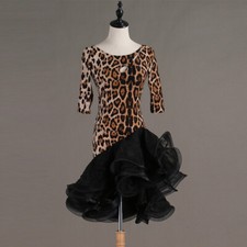 Latin Ballroom Competitio n Dance Dress Modern Waltz Tango Standard Dress F438