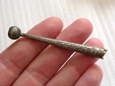 Antique Birmingham England Scottish Sterling Silver Thistle End of Item Unsure