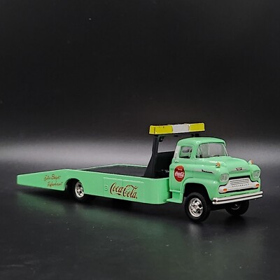 1958 Chevrolet Spartan LCE Flat Bed Truck Collectible 1/64 Scale  Collector Car 
