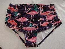 Swimsuit Separates Bottoms Flamingo Print