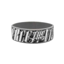 Pierce the Veil Gray Logo Silicone Bracelet in Great Condition