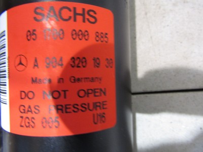A9043201630 FRONT LEFT SHOCK ABSORBER / 051700000926 / 2153636 FOR 