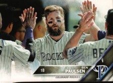 2016 Topps Baseball #108 - Ben Paulsen - Colorado Rockies  16-727