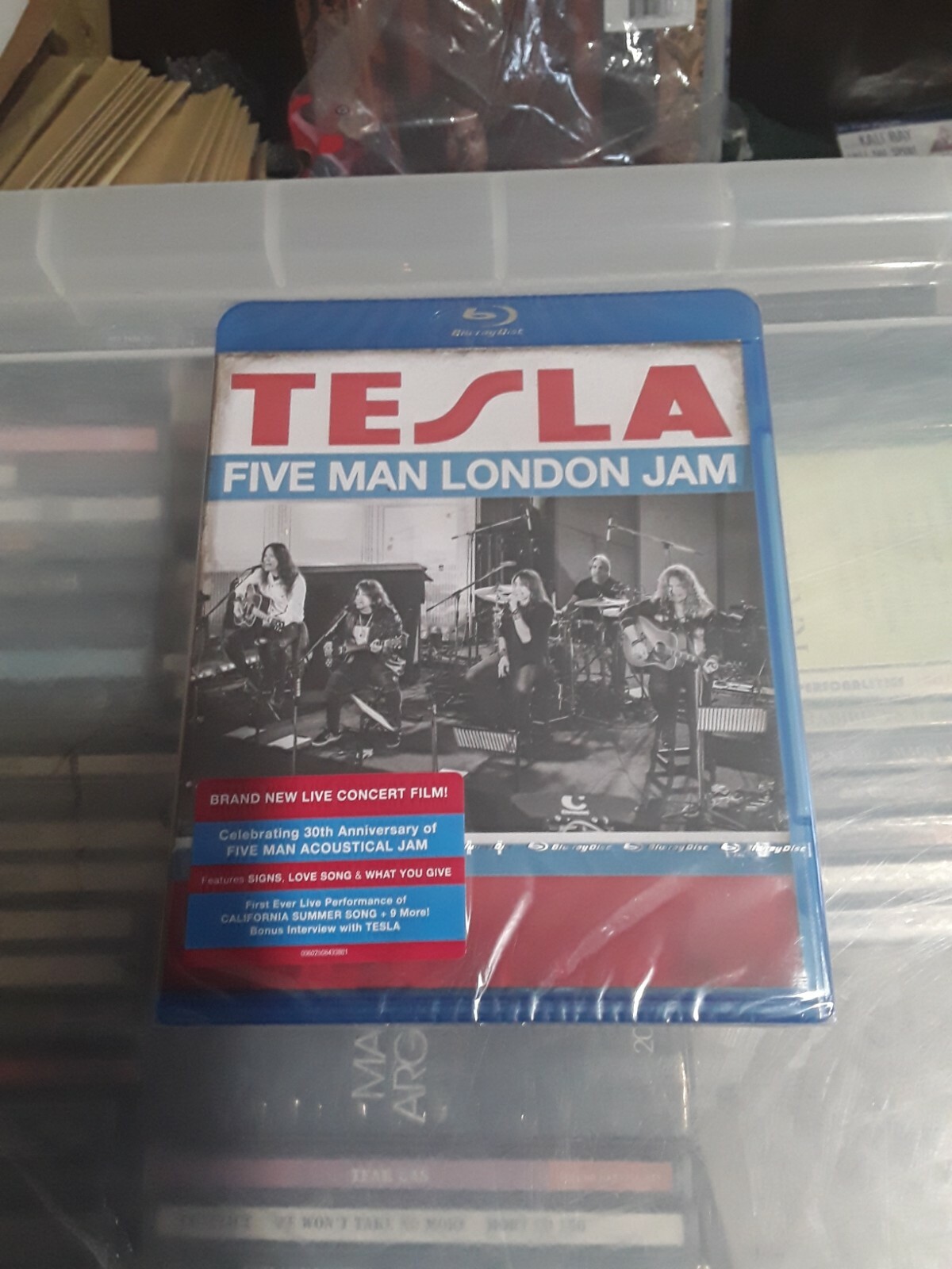 Tesla - Five Man London Jam (SEALED NEW BLU-RAY 2020) LOVE SONG SIGNS PARADISE