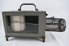 ANCIEN THERMOMETRE ENREGISTREUR A ROULEAU CAISSE METAL JULES RICHARD