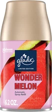 Glade Automatic Spray Refill, Air Freshener for Home and Bathroom, Wonder Melon,