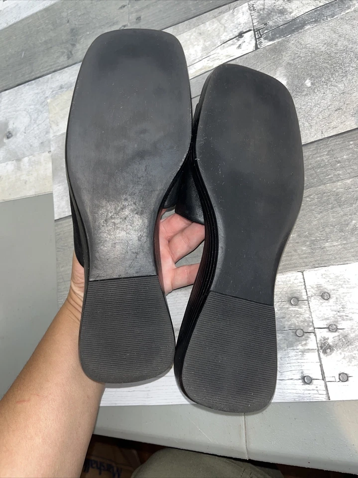 Sandalias ipanema Cuero 8 Negro Y2K Foto 4 de 4