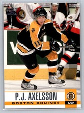 # 23 P.J. Axelsson Boston Bruins 2003-04 Pacific