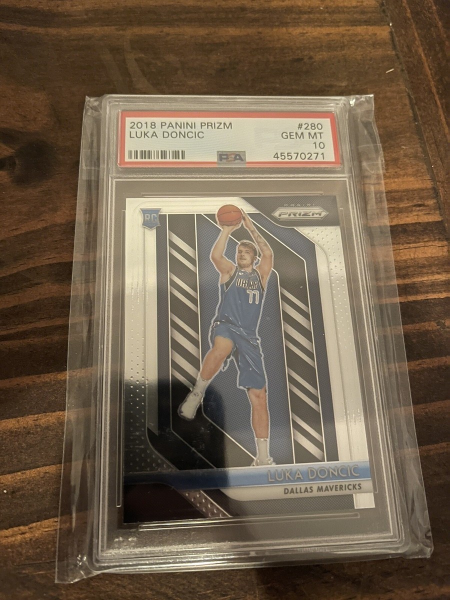 2018 Panini Prizm LUKA DONCIC #280 Rookie RC | PSA 10 GEM 2018 Panini Prizm LUKA DONCIC #280 Rookie RC | PSA 10 GEM