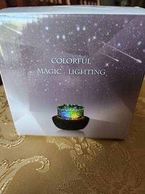 Magic Diamonds Projection Lamp Star Universe Night Light Colorful 