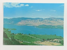 Osoyoos Lake Oroville Washington Aerial View Postcard