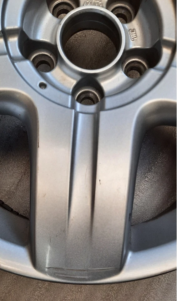 1 Original VW Alliage 7x16 ET38 Polo KBA 44966 Golf 4 Bora Jante Llanta Fox - Photo 3/4