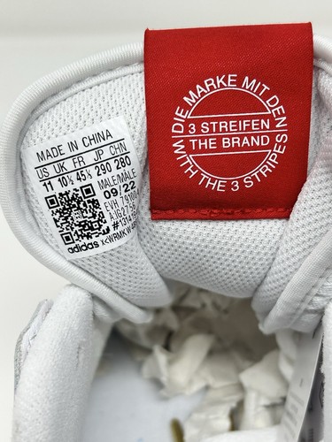 Adidas Forum Low CL size 11 White/Red-Gold. IG2756. - Picture 9 of 11
